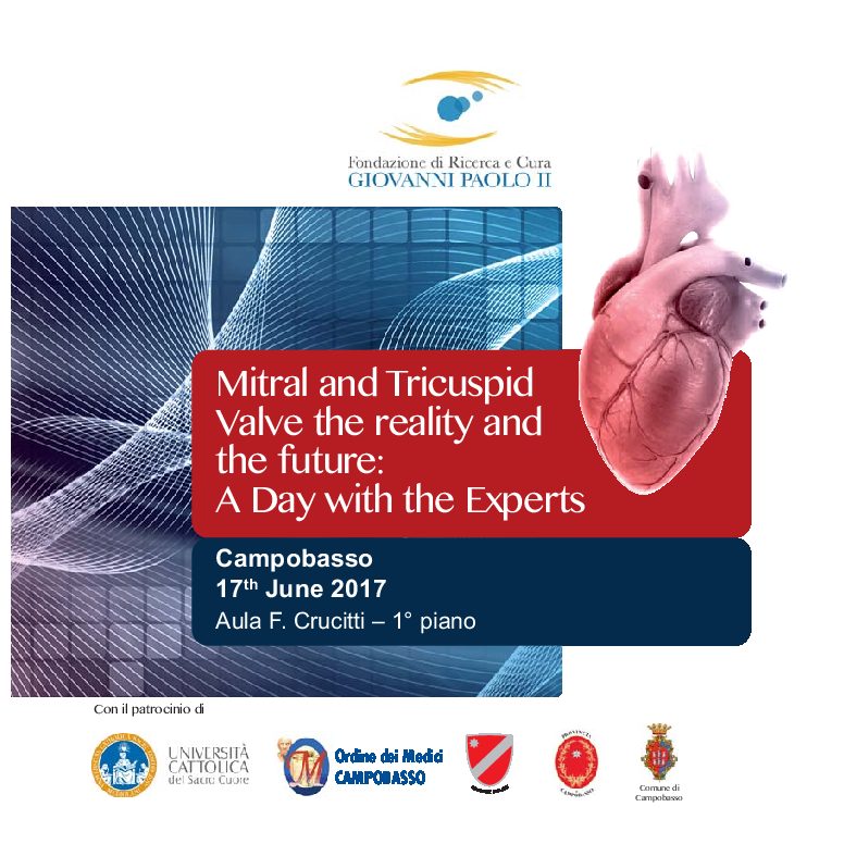 Mitral and Tricuspid Valve the reality and the future: A Day with the Experts