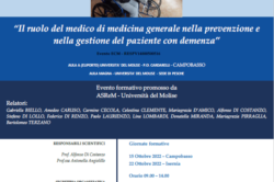 Il ruolo del medico di medicina generale nella prevenzione e nella gestione del paziente con demenza. Evento ECM a Campobasso