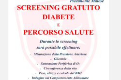 Screening di piazza su diabete e obesità, iniziativa del nostro iscritto Tagliaferri in Campania