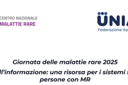 Giornata delle malattie rare 2025 – Convegno a Roma 13 febbraio organizzato da CNMR e UNIAMO